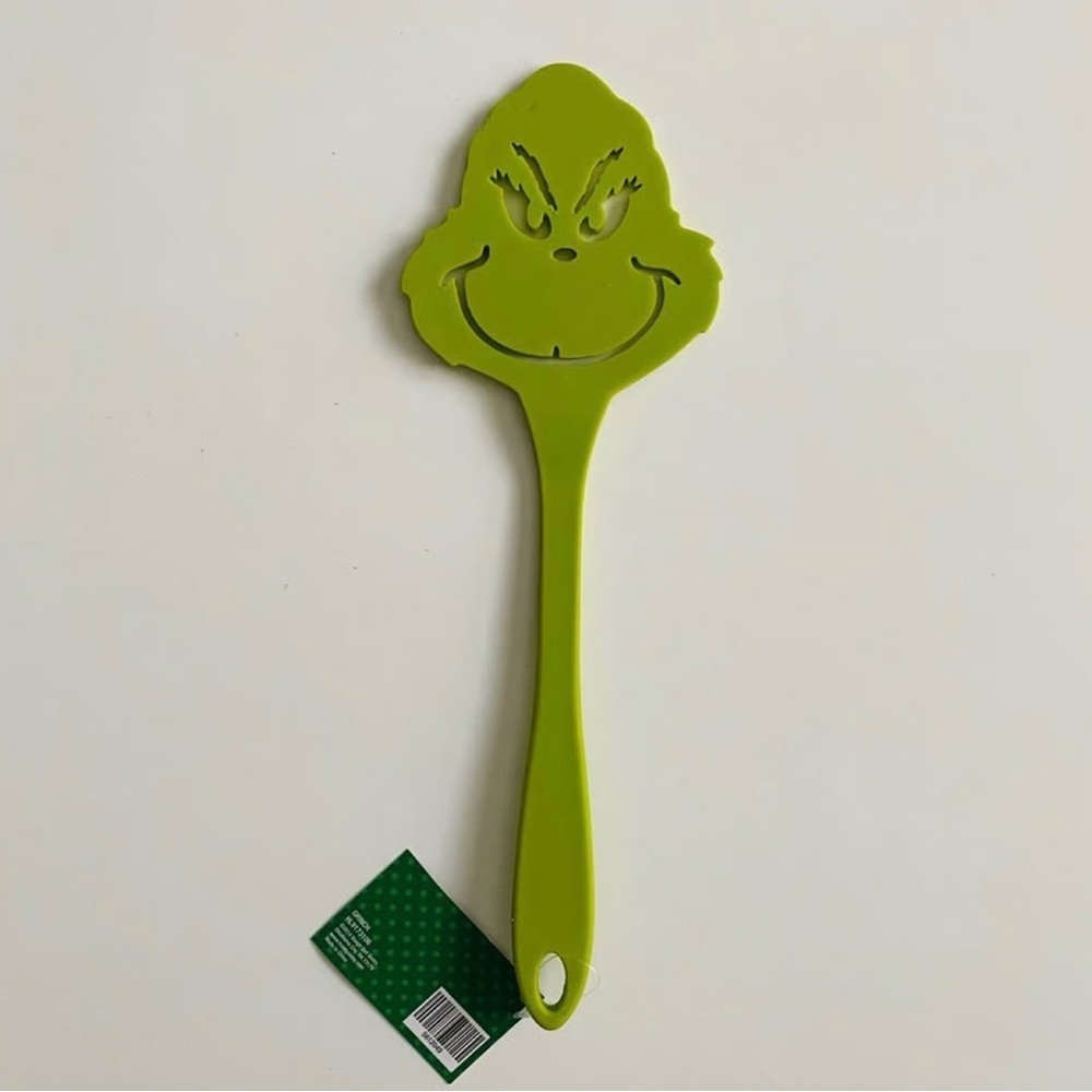 New The Grinch Silicone Baking Spatula Grinch Face